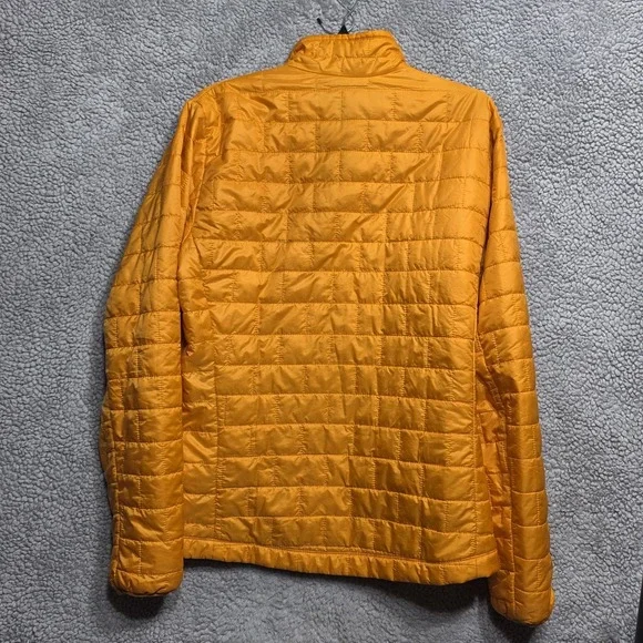 PATAGONIA Men's Sz Medium Nano Puff Puffer Jacket Bright Orange Primaloft 84212 - Picture 9 of 10